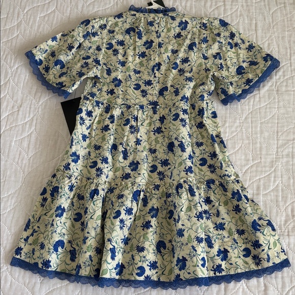 Tuckernuck Bluebird Melody Crawford Linen Blend Mini Dress XS New NWT - Picture 7 of 12